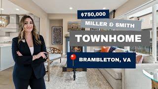 Miller & Smith Tatton Model 3-level Townhome - Brambleton Town Center - 42308 Porter Ridge Terrace