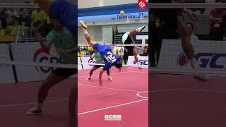 อย่าท้าทาย 'ซ้ายสั่งตาย' ศิริวัฒน์ สาขา นักตะกร้อไทย | Sanamtakraw