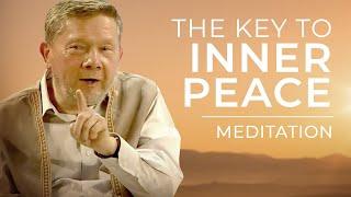 Relax into Being (Meditation) | The Key to Finding Inner Peace with Eckhart Tolle