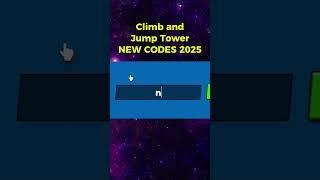 Roblox Climb and Jump Tower Codes 2025