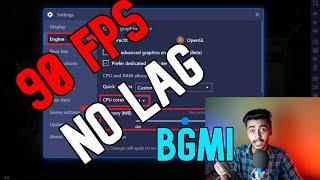 Best Emulator Settings For Low End PC || Play BGMI With 90 Fps