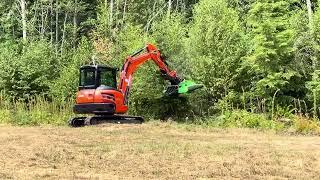 Excavator Rotary Brush Mower that can’t be beat!