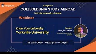 Collegedunia Study Abroad || Study in Canada: Yorkville University