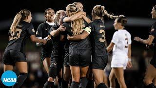 Vanderbilt stuns reigning champ Florida State in second round of NCAA women's soccer tournament