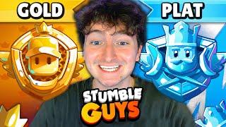 GOLD to PLAT in Stumble Guys | Episode 4