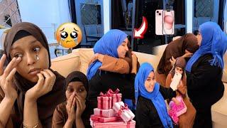 RIYADEYDA AYAAN URUMEEYAY HADIYAD SURPRISE IPHONE AYAAN KIFAAX KADIS UGU DHIGAY CALOOSHA IHURTAY