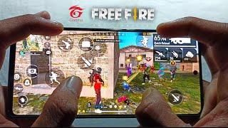 SOLO VS SQUAD || GAMEPLAY FULL HANDCAM VIDEO  GARENA FREE FIRE  ||  GRANDMASTER LOBY