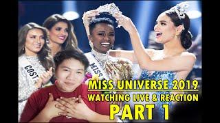 Miss Universe 2019 | LIVE Reaction : Part 1 (Top 20 Announcement)