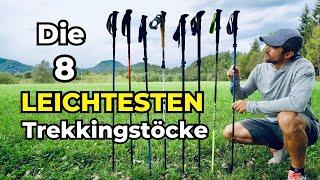 Ultraleichte Trekkingstöcke (faltbar) TEST | Das sind die BESTEN