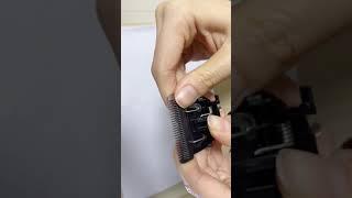 How to assemble the cutter head of WONER hair clipper