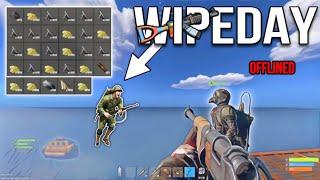 I Played WITH a U.S. MARINE on WIPEDAY | Rust Console Ps5