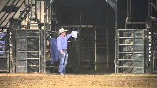 Tanner Girletz's barrel run at the 3 Barrels, 2 Hearts, OneMatch.ca Celeb Barrel Race '12