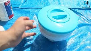 Clear Water Maintenance for Small Pools - Floating chlorine