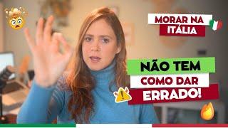 Morar na Itália em 2024: o passo a passo para dar certo!