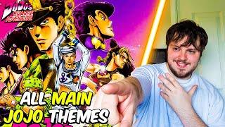 This DEFINES AURA! | JOJO'S BIZARRE ADVENTURE ALL MAIN JOJO THEMES