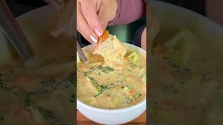 Broccoli Cheddar Soup Easy Recipe (Better than Panera!) #shorts
