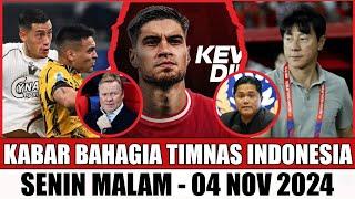 YES RESMI! TEPAT MALAM INI DIKONFIRMASI! 7 BERITA TIMNAS HARI INI04/11/2024Kabar Timnas Indonesia