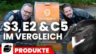 Schuberth Helme im Vergleich – C5, E2 und S3 im Praxistest