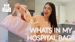 WHATS IN MY HOSPITAL BAG FOR BABY #2 🫶 SOPHIA GRACE