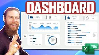 Dashboard in Excel (Schritt-für-Schritt erklärt!) + kostenloser Download [deutsch]