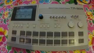 Circuit-Bent Roland Rhythm Composer TR-505 By Bendmonger (Blue Knob 01)