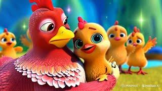 5 Little Chicken's | 3D animated nursery rhyme for kids #kidseducatio #babytoons #kidssong#cocomelon