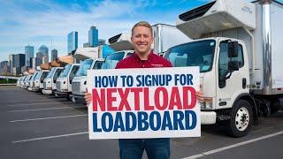 How to Signup for NextLoad Loadboard