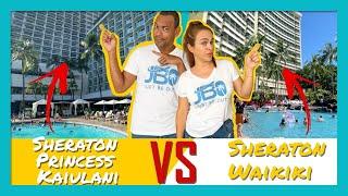 Sheraton Princess Kaiulani VS Sheraton Waikiki Hotel | Which is BEST For YOU | Oahu Hawaii