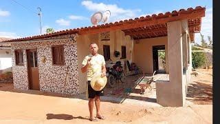 bastidores !! Seu Sérgio coloca cerâmica no alpemdre da casa dele !!