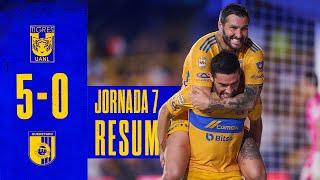  El Resumen | Tigres 5 - 0 Querétaro | Jornada 7 | Apertura 2023