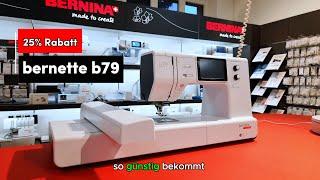 Nähmaschinen-Sale die bernette Näh-Weeks Schnäppchen bei BERNINA Wil! 🪡