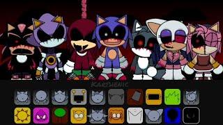 Shin sonic Horror all characters mix - incredibox sprunki | sprunki sonic