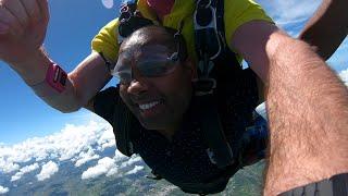 Sky Dive in Fiji