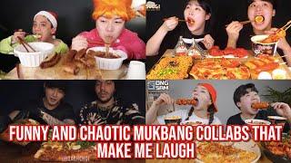 FUNNY and CHAOTIC mukbang collabs that make me laugh