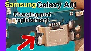 Samsung Galaxy A01 Charging  port replacement /Dissemble