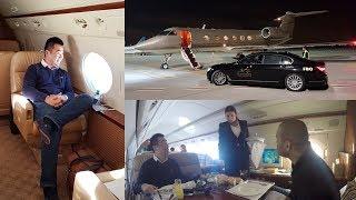 Flying the Gulfstream Private Jet from London to Dubai