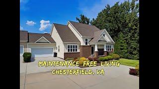 Beautiful One Level Maint. Free Living in Chesterfield, VA +$429,900+