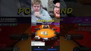 Dealing with @TeamNeverLuckyTV while losing a HUGE Pot