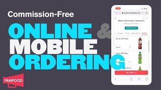 Commission-Free Online & Mobile Ordering For Restaurants | 60-Days FREE with FanFood