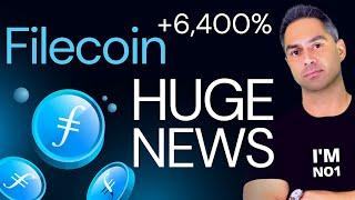 FILECOIN: TOP CRYPTO TO BUY 2023!  WITH OVER 6,400% POTENTIAL! FIL Coin News & Price Prediction