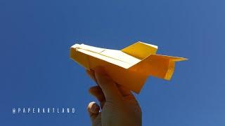 How to Make a Paper Airplane - 簡単な紙飛行機 - Hakai X