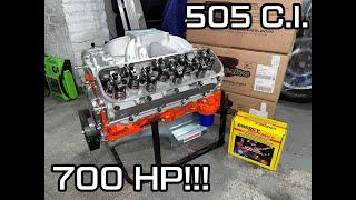 FORGED BIG BLOCK CHEVY CRATE ENGINE UNBOXING/REVIEW
