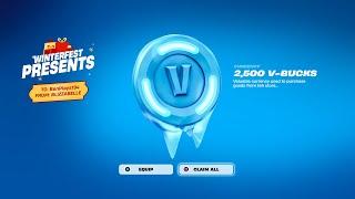 FREE V-BUCKS PRESENT for EVERYONE!