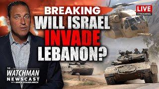 Israel Plans Lebanon GROUND INVASION; Hezbollah Fires Missile at Tel Aviv | Watchman Newscast LIVE