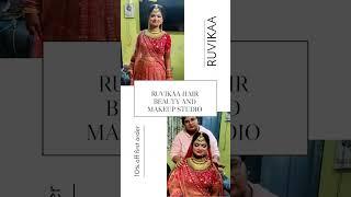 Yes, bridal makeup artist provide outstation makeup services #makeup #hair #shorts #youtube #ruvikaa
