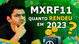 Quanto rende o fundo MXRF11?  [ PLANILHA GRÁTIS ]   MXRF11 vale a pena?