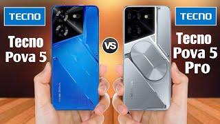 Tecno Pova 5 vs Tecno Pova 5 Pro @Thedstech