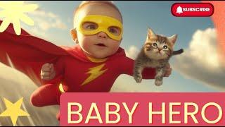 Super Baby to the Rescue |  | Nursery Rhymes | Kids Songs | Kids Role Play |  Super baby flying