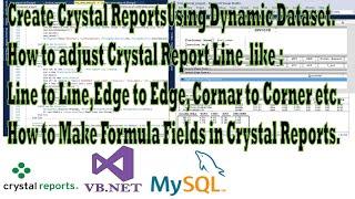 crystal report with mysql database in vb.net