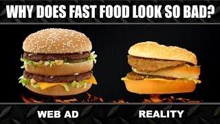 Fast Food ADS vs. REALITY Experiment